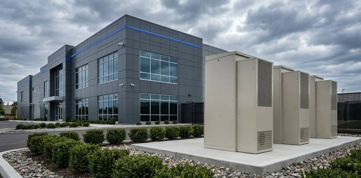 Outdoor Industrial Enclosure Cooling